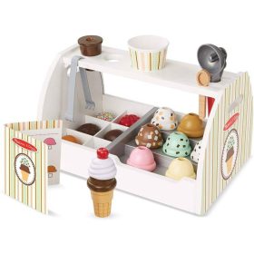  Gelateria Melissa & Doug in legno 28 pz.