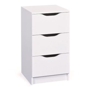    Cassettiera Intermeble Westa 41,2 x 40 x 71,3 cm, bianco opaco