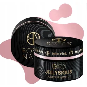    Boska Nails Jellysious Miss Pink Gel da costruzione da 50 ml
