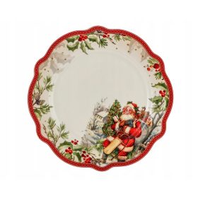  Piatto Piatto Torta Di Natale Babbo Natale Natale