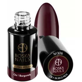  Boska Nails Divine 306 ou! Vernice ibrida bordeaux da 6 ml