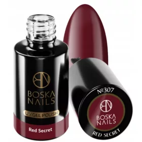  Boska Nails Divine red secret 307 Vernice ibrida da 6 ml
