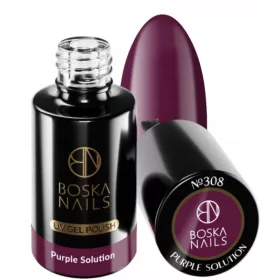    Boska Nails Divine Purple Solution 308 Vernice ibrida da 6 ml