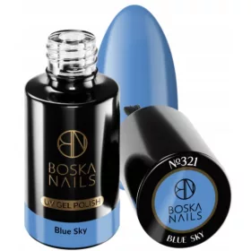  Boska Nails Divine blue sky 321 Smalto ibrido da 6 ml