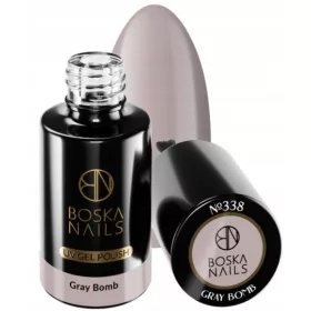  Boska Nails Divine grey bomb 338 Vernice ibrida da 6 ml