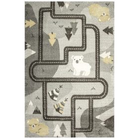    TAPPETO PER LA CAMERA DEI BAMBINI 120x170 cm TRA LE VIE DELLA MONTAGNA