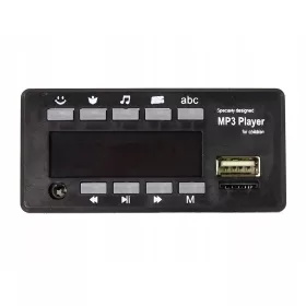    Pannello musicale per veicolo alimentato da batteria A011 12V