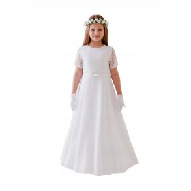  ABITO DA COMUNIONE ALBA SU MISURA LAURA