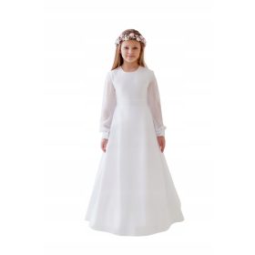  ALBA COMUNIONE ABITO DA COMUNIONE SU MISURA NATALIA