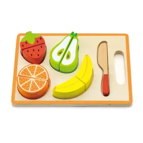  Viga Toys Set da taglio in legno con frutta (50978)