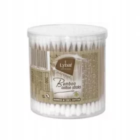  BASTONCINI IGIENE IN COTONE ECO BAMBOO SCATOLA DA 200 pz