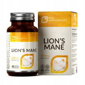   Capsule di Estratto di Lion's Mane - 90 Capsule 500mg da Rise Supplements ®