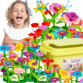    BLOCCHI FIORE 135 PZ. IN SCATOLA PER RAGAZZA + Pastelli a matita Kemis 6 pz.