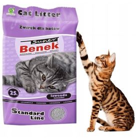  Lettiera per gatti Super Benek Lawenda 25L Viola