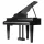  Roland GP 607 PE nero lucido - pianoforte digitale