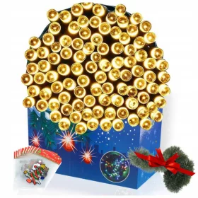    Luci albero di Natale 500 luci LED 32,7 m FLASH da esterno 34 m 301 - 500 luci