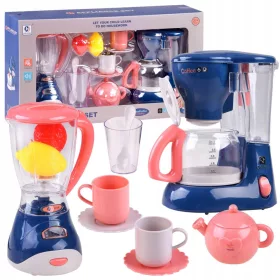    Set piccoli elettrodomestici, macchina caffè, frullatore, tazze ZA4277