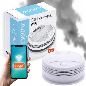    Rilevatore intelligente wireless Sensore di fumo Allarme WiFi Tuya SmartLife
