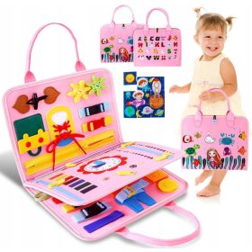    MONTESSORI SCHEDA MANIPOLAZIONE SENSORIALE OROLOGIO MATERIALE QUALITÀ DELL'APPRENDIMENTO