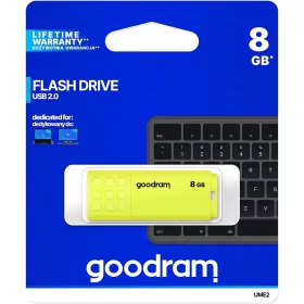  Chiavetta GOODRAM UME2 8 GB USB 2.0 gialla