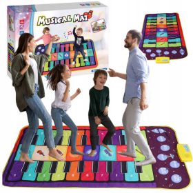    TAPPETO DA BALLO, PIANOFORTE MUSICALE, GIOCO EDUCATIVO PER TUTTA LA FAMIGLIA, XXL