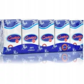  Fazzoletti Chwilka non profumati, 2 strati. 10 pezzi.