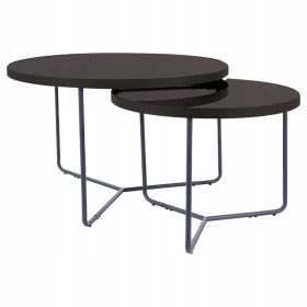    Panchina di segnalazione, PANCHE, rotonda, 80 x 80 x 50 cm, nera