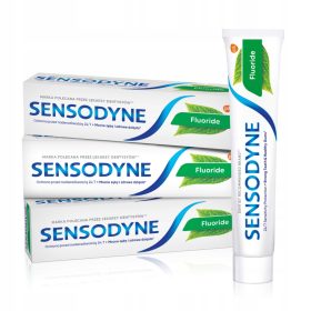    Dentifricio al fluoro Sensodyne per denti ipersensibili 75 ml x3