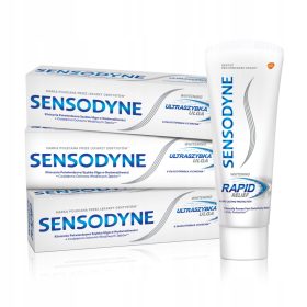    Sensodyne Pasta Sbiancante Rapida per denti sensibili 75ml x3