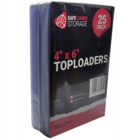    Toploader 4" x 6" per carte XXL Pokemon MTG TCG Carte sportive ultra trasparenti