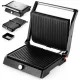 GRILL ELETTRICO PANINI SANDWICH MAKER TOSTAPANE KERCH PUR 2700W