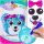  SET creativo per ragazze MASCOT Teddy Bear Cuscino peluche ricamato