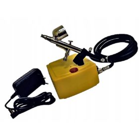 AEROGRAFO CON SERBATOIO COMPRESSORE D'ARIA