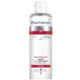   Pharmaceris N Puri-Micellar - Liquido Micellare per Pulizia Delicata e Strucco Viso e Occhi 200 ml
