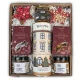 CESTINO REGALO set per le feste, biscotti, frutta secca, the, dolci