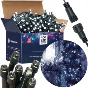    Springos Luci per albero di Natale da esterno 24 m 301 - 500 luci