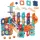  BLOCCHI DROME PER BALL TRACK SET DI BLOCCHI DA COSTRUZIONE