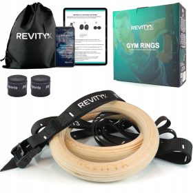  Anelli da ginnastica multifunzionali Revity 30-150 cm