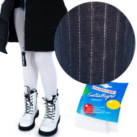    BLU MARINO GOLDEN LADY caldo collant per bambini in ACRILICO