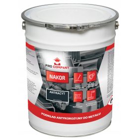   NAKOR Primer professionale anticorrosivo a rapida essiccazione 10l ANTRACITE 7016