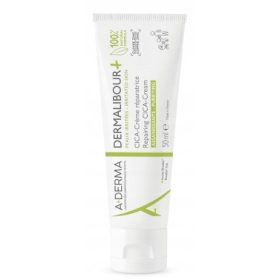   Dermalibour + CICA Crema Rigenerante Naturale 100% per Tutta la Famiglia, 50 ml