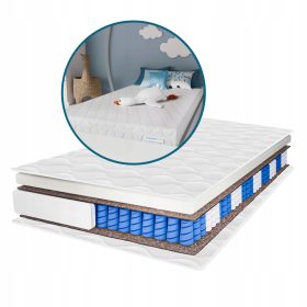    Tompol Borys Materasso a molle insacchettate per bambini 80 x 200 x 14 cm H3