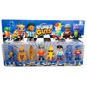  STUMBLE GUYS FIGURINE GRANDI SET DI 8 FIGURINE DI GIOCO