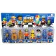  STUMBLE GUYS FIGURINE GRANDI SET DI 8 FIGURINE DI GIOCO