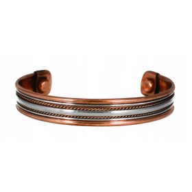  Bracciale BRM03 fatto a mano in India, 20 cm, rame