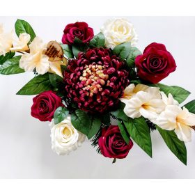  Bouquet di ghirlande Ikebana per una tomba