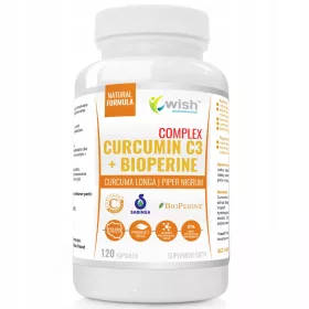   Curcumin C3® 500mg + BioPerine® 10mg Complex - Integratore per Benessere Generale