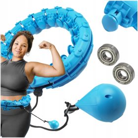  Hula hoop con borchie Hikey, 45 cm, blu
