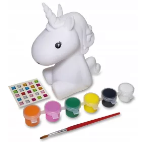  Figura verniciabile di un unicorno luminoso