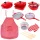  SET CUCINA GRANDE per bambini PENTOLE PIATTI POSATE ACCESSORI 14 pz.